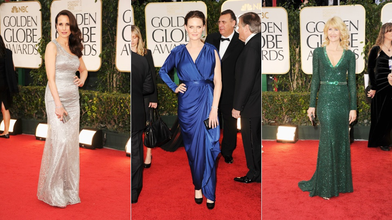 Illustration for article titled The Good, Bad & Hideously Ugly of the 2012 Golden Globes Red Carpet